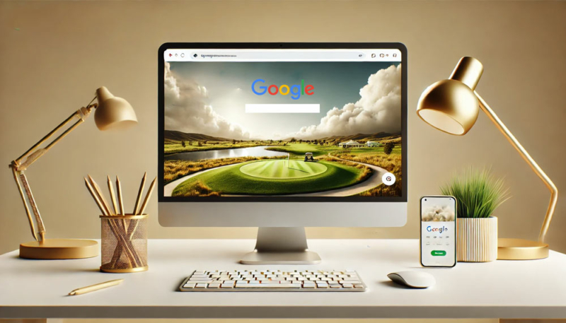 360° Fotos des Golfplatzes direkt in der Google-Suche